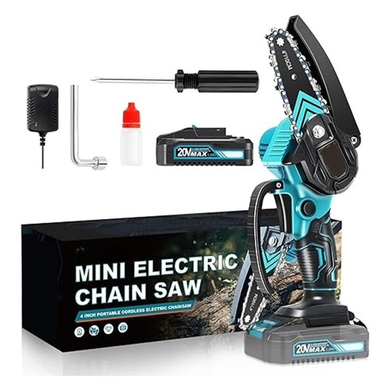 Mini Chainsaw,Portable Electric Chainsaws Cordless,Handheld Chain Saw 