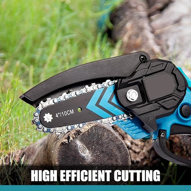 Mini Chainsaw,Portable Electric Chainsaws Cordless,Handheld Chain Saw Pruning Shears Chain Saws for Tree Branches,Courtyard,Household and Garden Father's Day Gift for Men Dad Husband Women