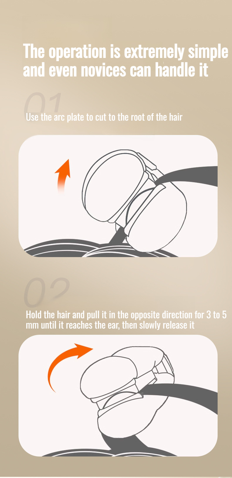 Multifunction styling stick for healthy, styled hair