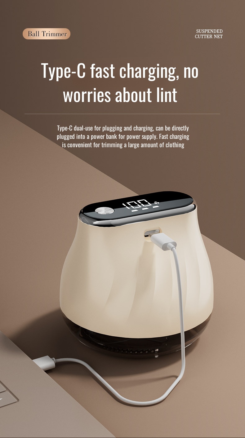 Modern design lint trimmer for all fabric types