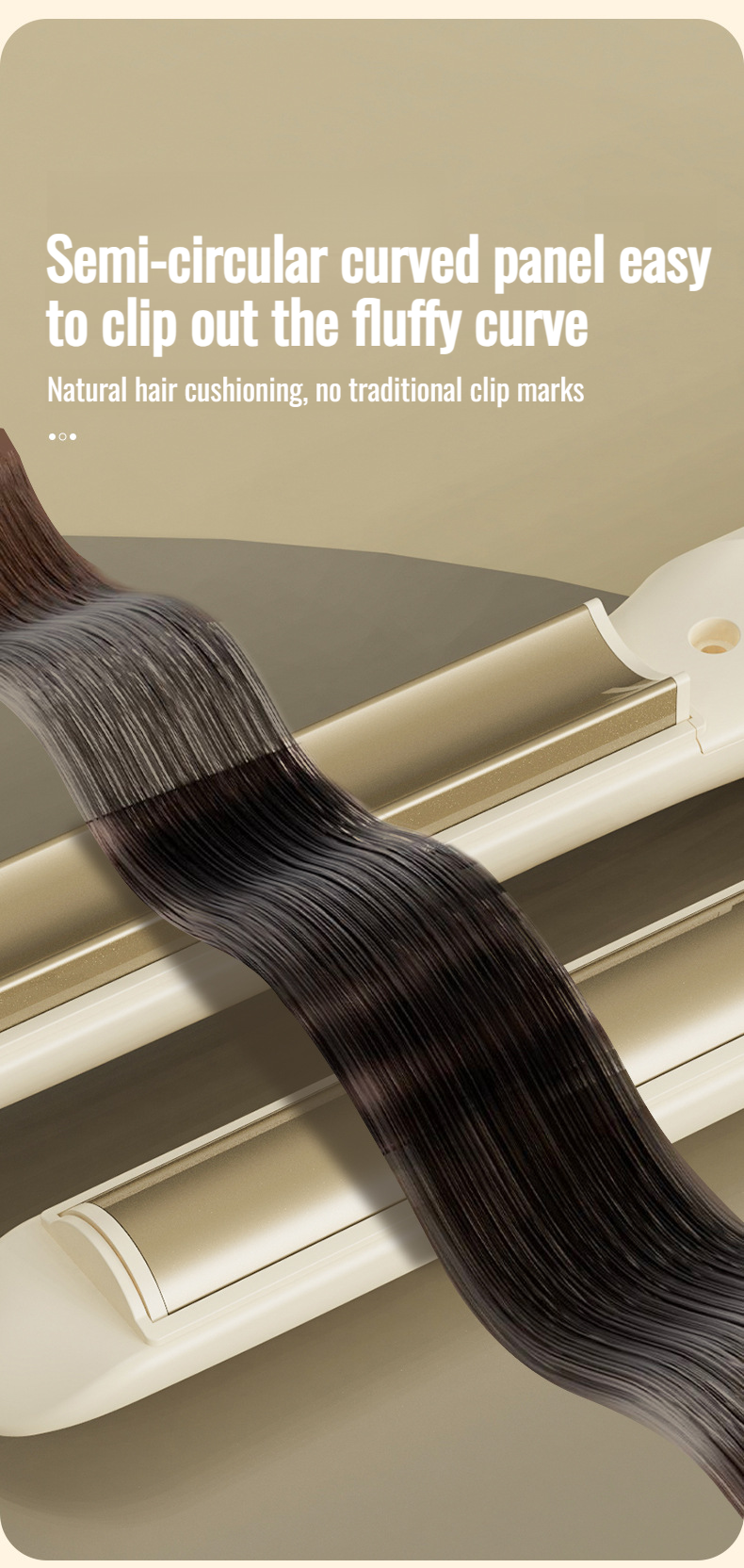 Easy to use hair curler for all hair types