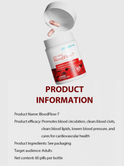 【Blood vessel cleansing and blood pressure balancing capsules】✨Measured treatment effectiveness reaches 98%！
