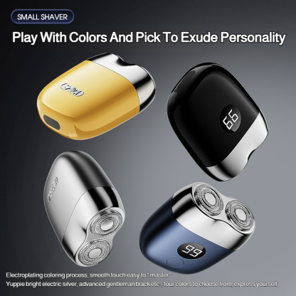 TypeC fast charging beard knife shaver Mini Compact Storage Portable IPX7 Waterproof Features Double