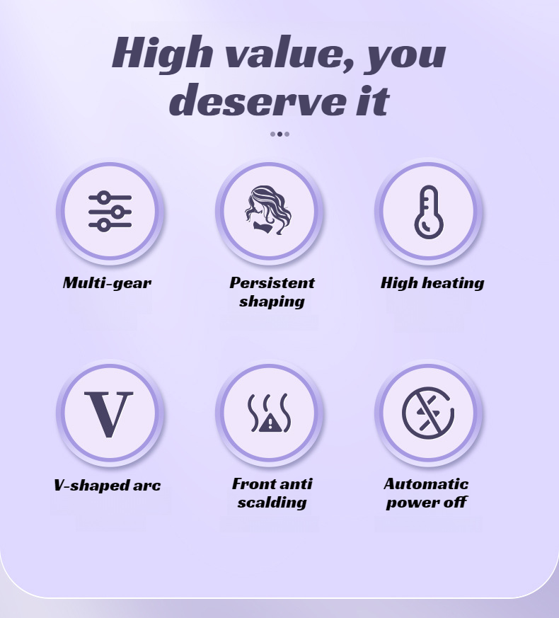 Easy-to-Use Curling Iron for Natural Looking Waves