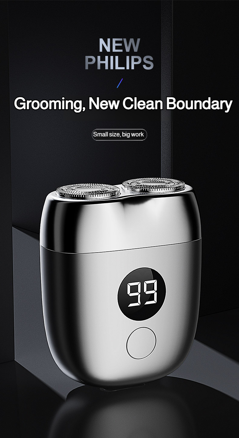 Lightweight and travel-friendly beard trimmer