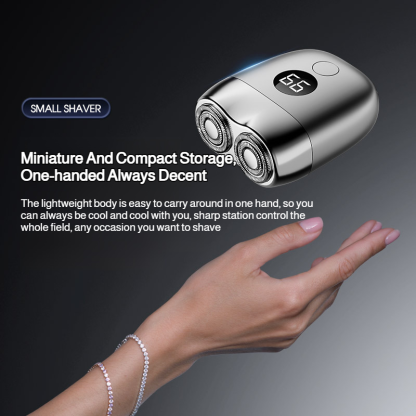 TypeC fast charging beard knife shaver Mini Compact Storage Portable IPX7 Waterproof Features Double