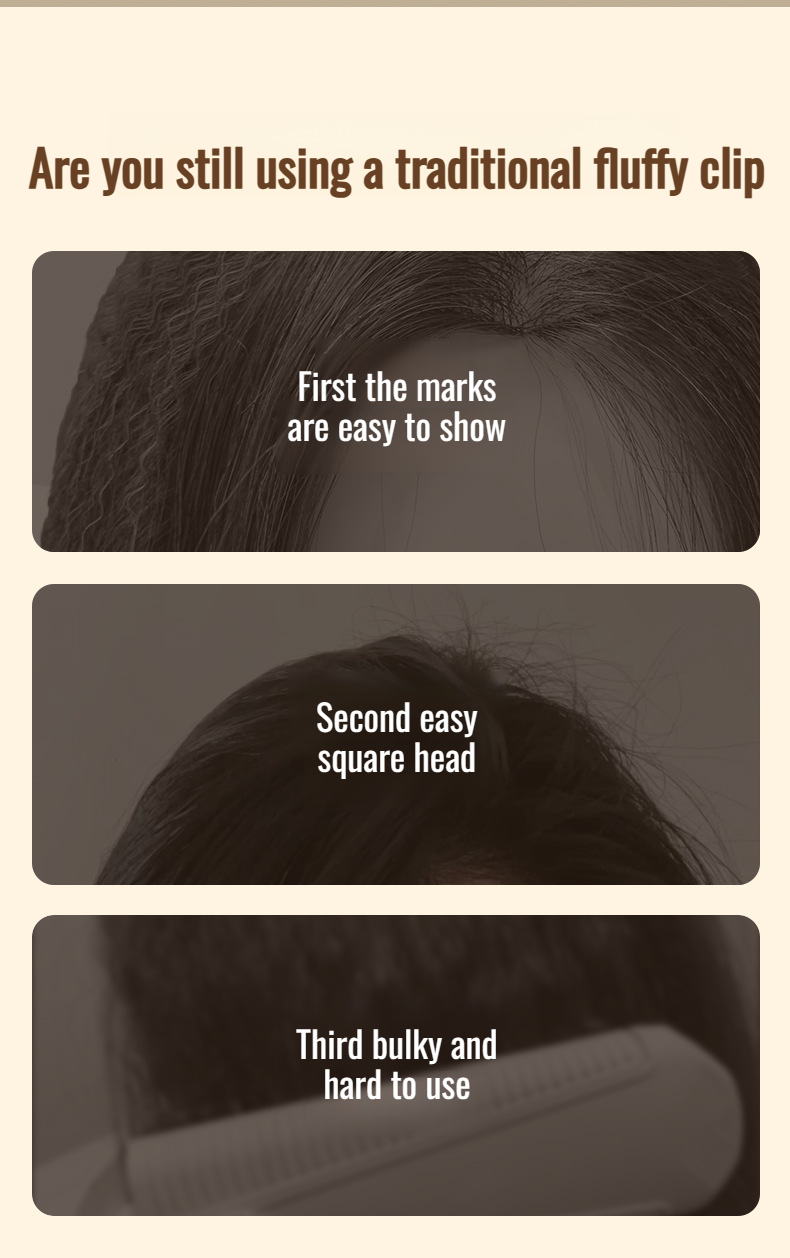 Moisturizing hair care curling iron in use