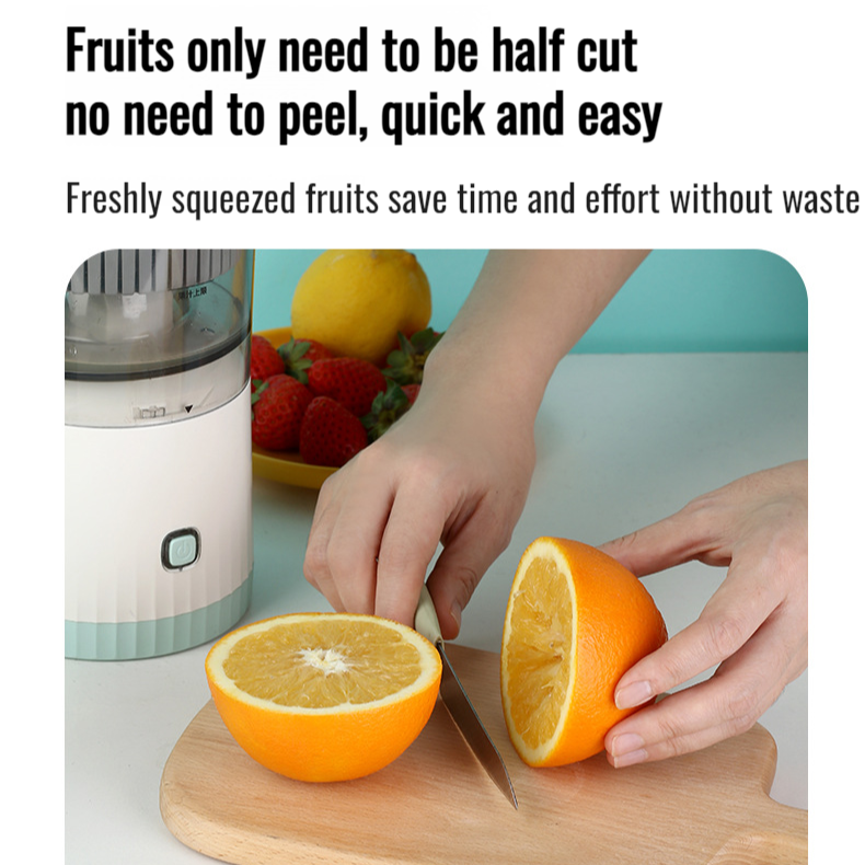 Wireless electric juicer portable usb charging small juicer fruit orange juice separation juicer