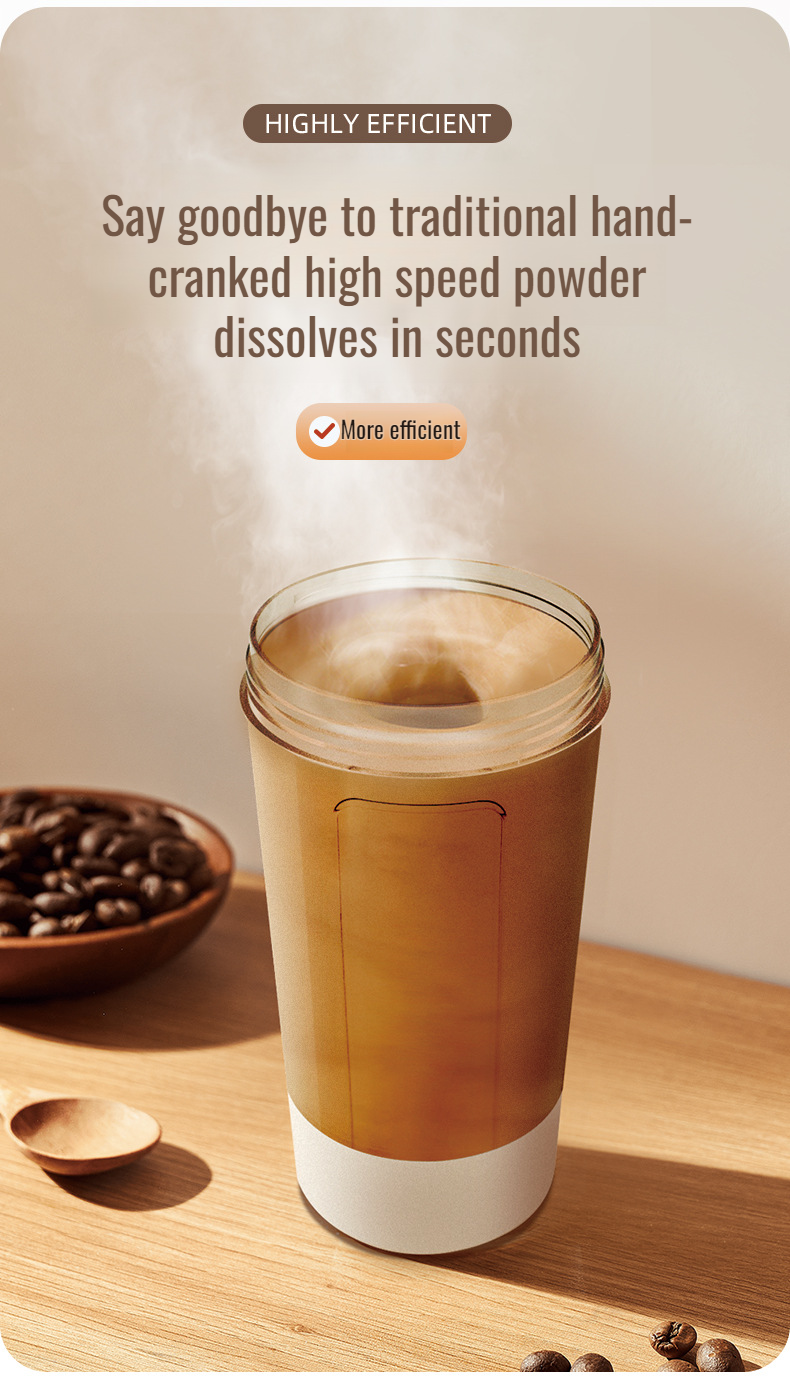 Fully automatic milk shake blender