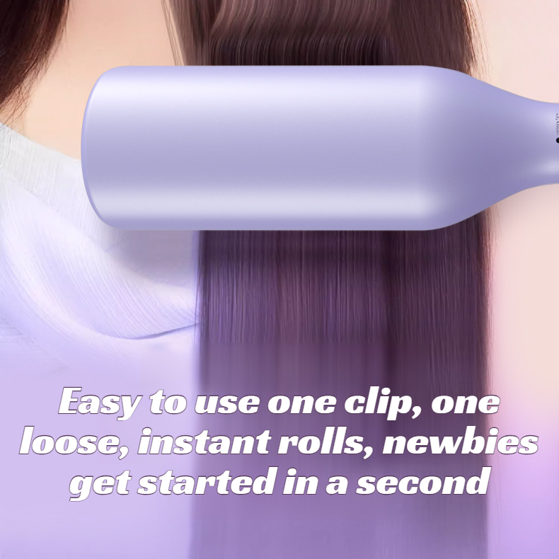 natural and shapely curling iron hair curler hydrated hair Deep V Egg Rolls 32MM Large Water Ripple 