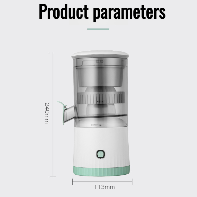 Wireless electric juicer portable usb charging small juicer fruit orange juice separation juicer