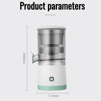 Wireless electric juicer portable usb charging small juicer fruit orange juice separation juicer