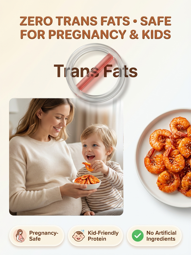 【Buy 1 Get 1 Free】 Ready-to-Eat Crispy Shrimp Snack ❤ Non-Fried& Low Calorie