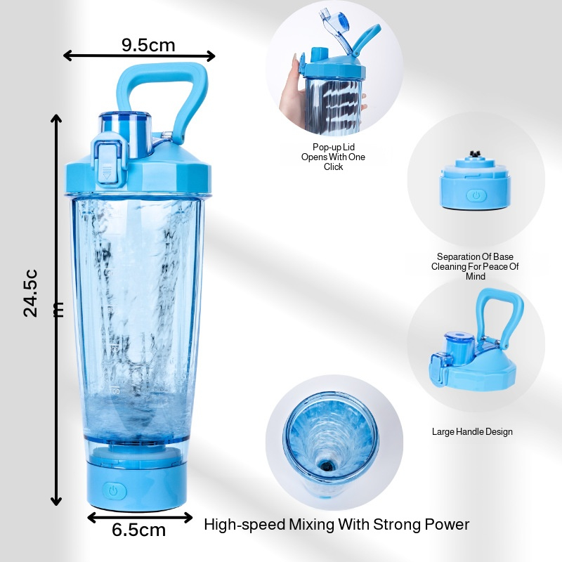 Electric Blender Cup Blender Cup Convenient Sports Fitness Strong Power Washable Safer