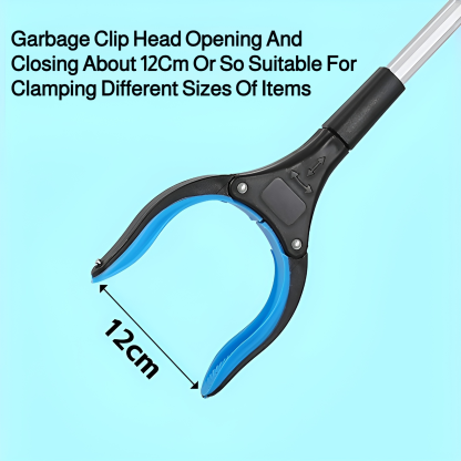 Foldable garbage clamp thickened aluminum alloy garbage picking sanitation clamp picking up objects 