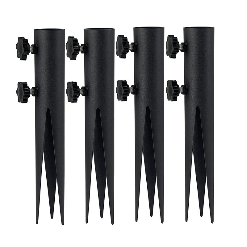 Solar light ground nail metal outdoor adjustable suitable