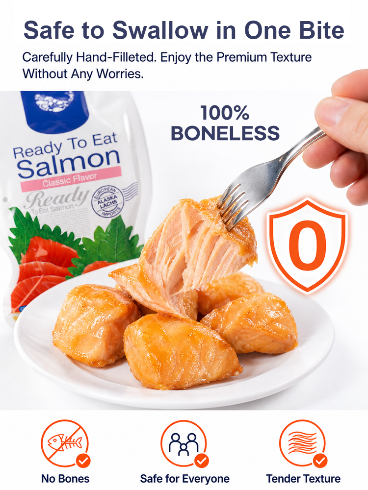 Love at First Bite! Exclusive Wood-Smoked Wild Alaskan Salmon, An Irresistible Flavor Storm
