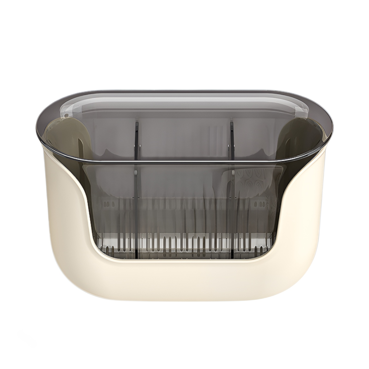Chopstick tube storage box kitchen countertop spoon tableware drain rack divided chopstick cage tabl