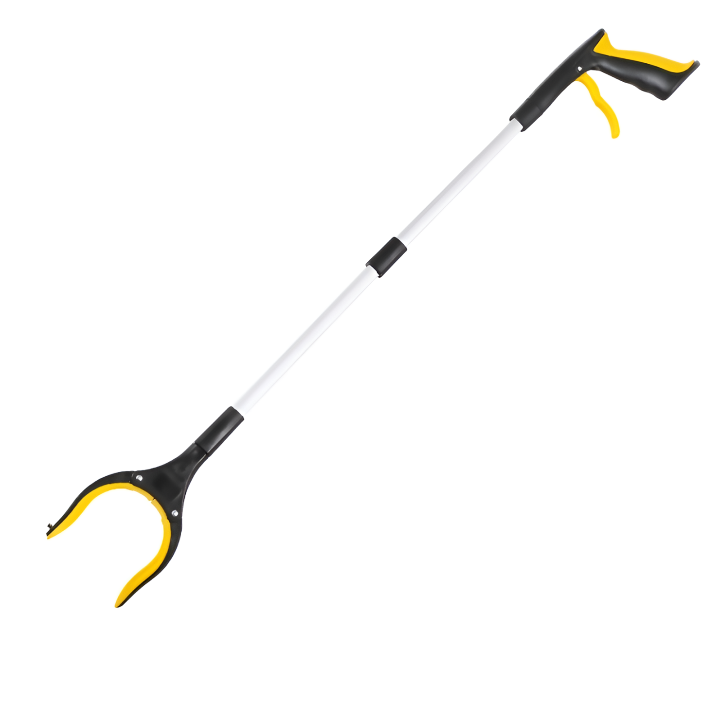 Foldable garbage clamp thickened aluminum alloy garbage picking sanitation clamp picking up objects 