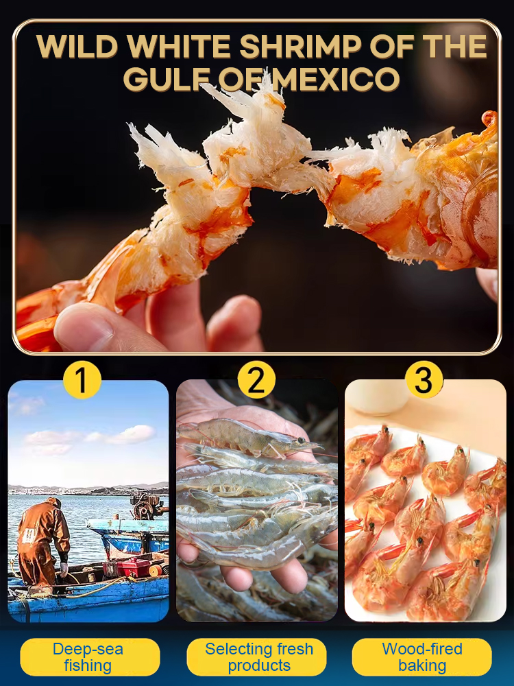 【Buy 1 Get 1 Free】 Ready-to-Eat Crispy Shrimp Snack ❤ Non-Fried& Low Calorie