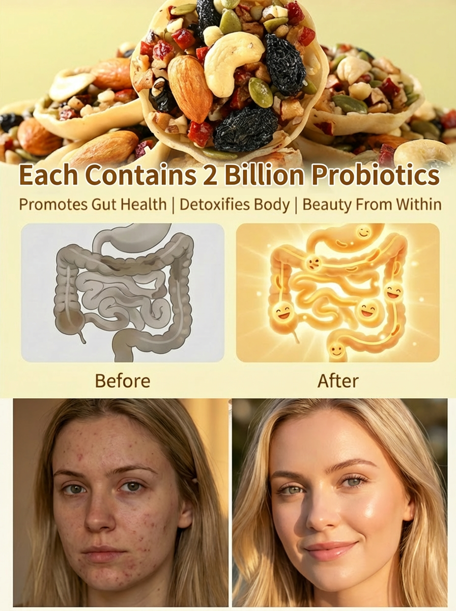 Daily Healthy Eight-Treasure Nut Tart ❤ Triple-layer crispy, low-fat and low-calorie