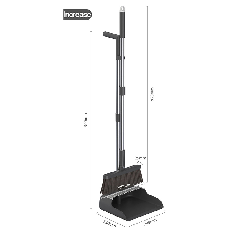 new broom and dustpan set combination sweeping broom soft bristle household broom sweepi