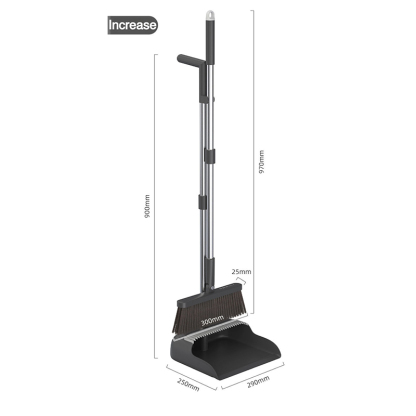 new broom and dustpan set combination sweeping broom soft bristle household broom sweepi