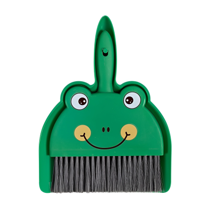 Cartoon desktop mini broom set broom tool children primary school students dustpan combination small