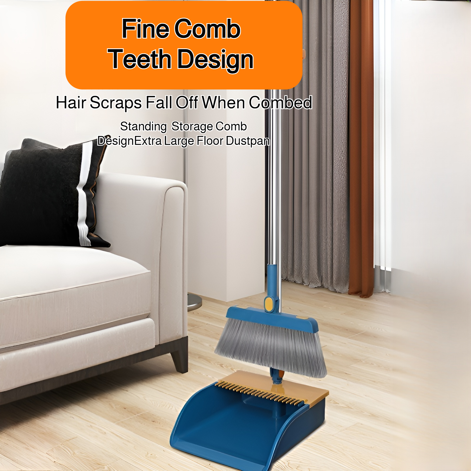 Broom household good quality dustpan combination set dustpan set soft bristle broom sweeping broom w