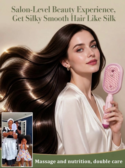 Multifunctional Steam Comb|Scalp Massage | Relieves Scalp Stress | Travel Portable🌸