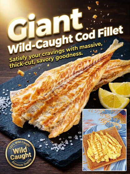 Ultimate Fresh Taste！Alaskan Boneless Grilled Cod Rich in Natural Deep-Sea Fish Oil