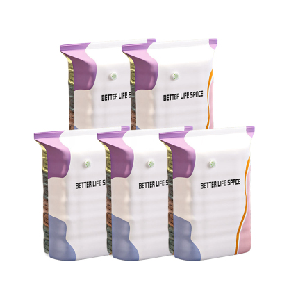 📦 No-Pump 3D Vacuum Bag | Save 80% Space | Fast Compress | Heavy Duty | Moisture Proof Closet Organizer clothes 👚