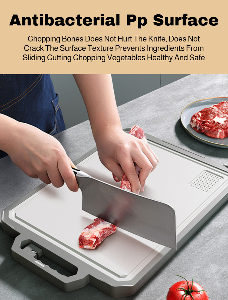 easy to clean stainless steel kitchen cutting board