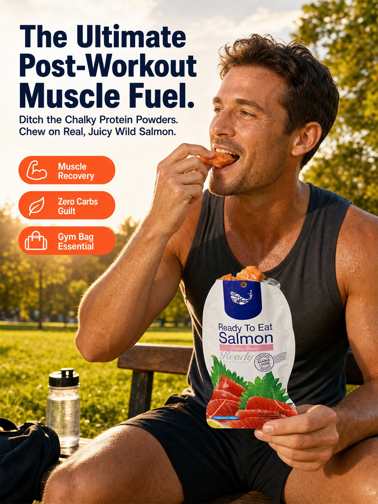 Love at First Bite! Exclusive Wood-Smoked Wild Alaskan Salmon, An Irresistible Flavor Storm