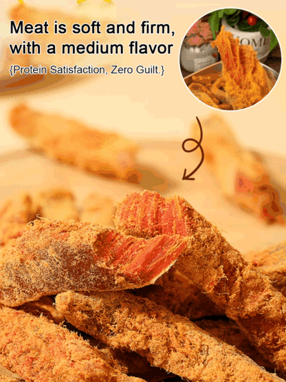 【BOGO】Low-Fat High-Protein Chicken Jerky ❤️ 3 Flavors, Ultra-Crispy