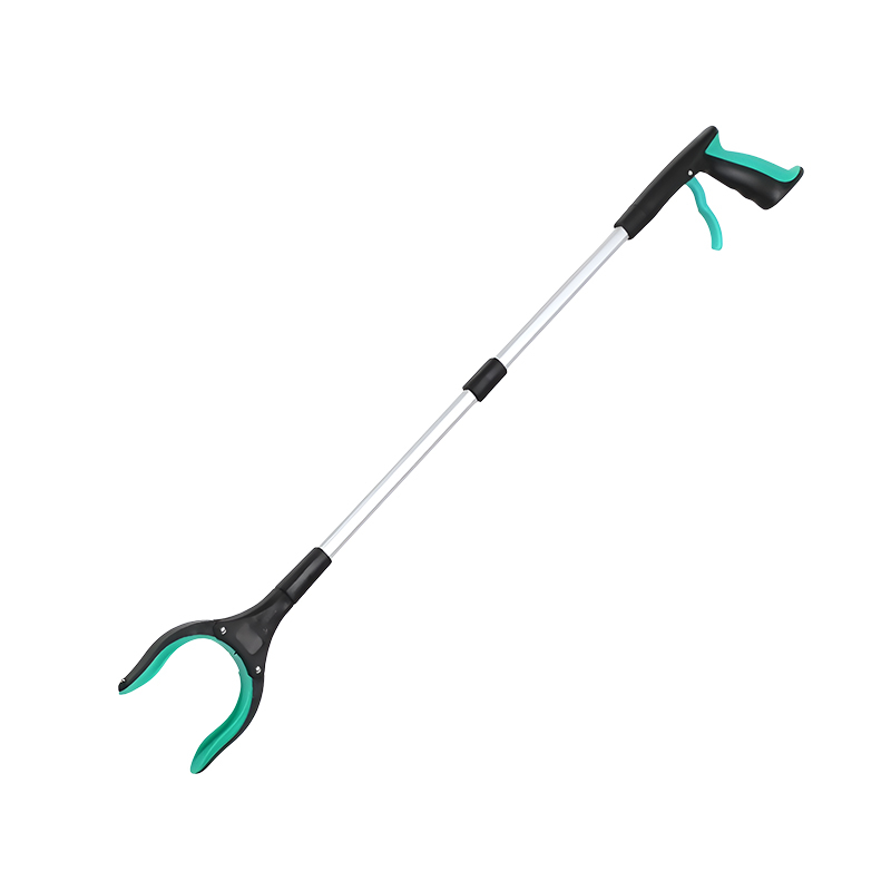 Foldable garbage clamp thickened aluminum alloy garbage picking sanitation clamp picking up objects 