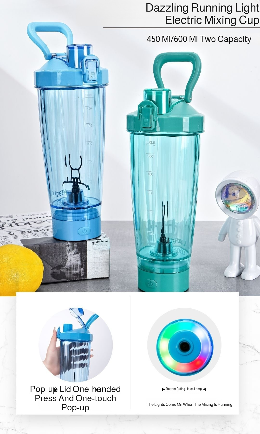 Strong blending power for fruits and vegetables