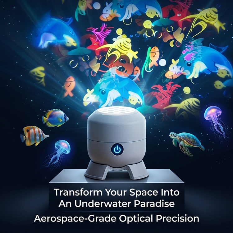 **Immersive Holographic Projection Lamp Loved by Kids | Easy Installation | Plug and Play✨