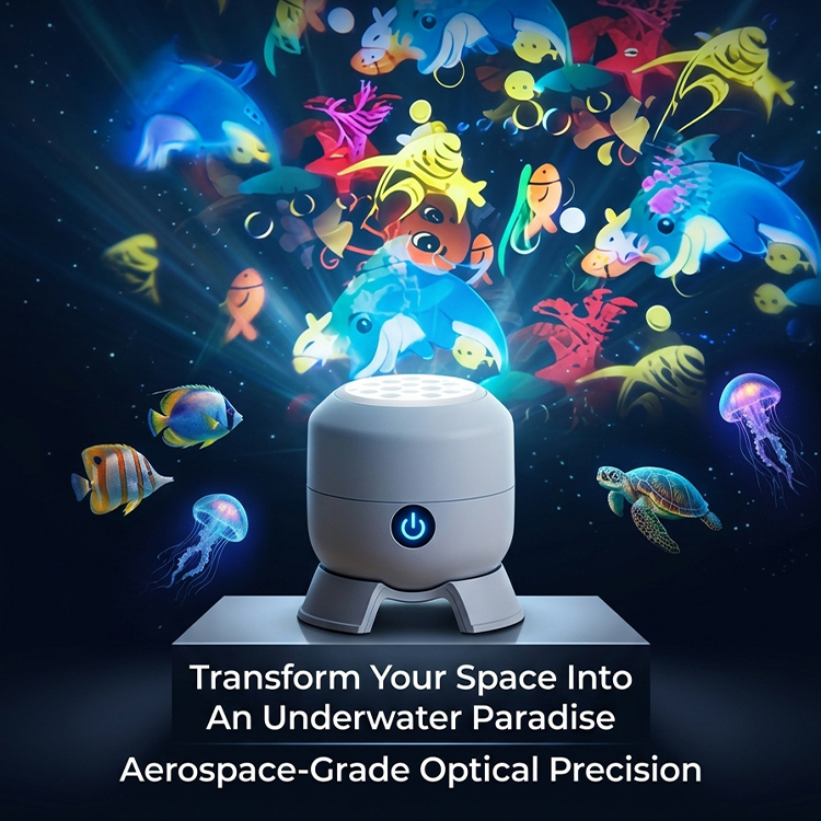 **Immersive Holographic Projection Lamp Loved by Kids | Easy Installation | Plug and Play✨