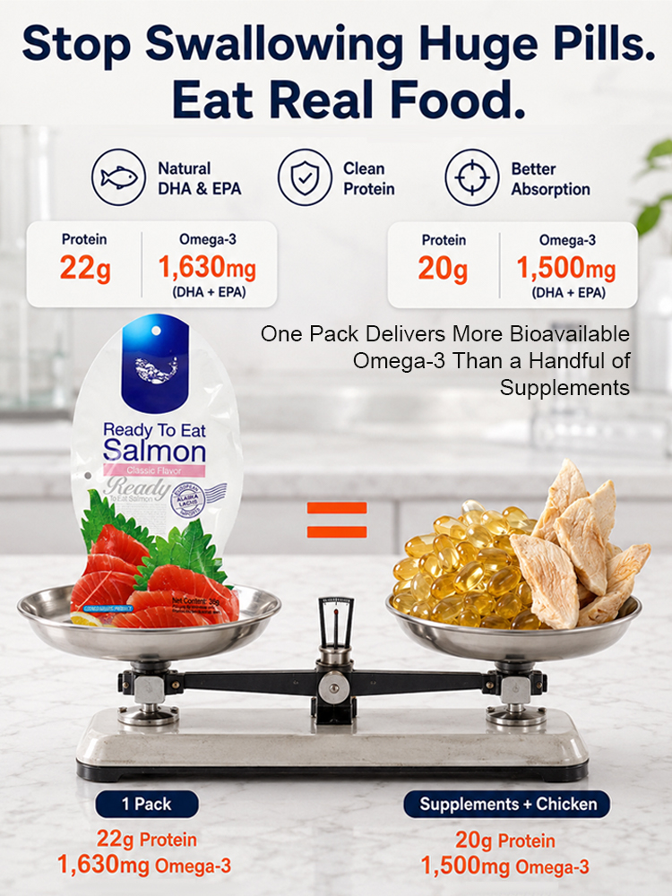 Love at First Bite! Exclusive Wood-Smoked Wild Alaskan Salmon, An Irresistible Flavor Storm
