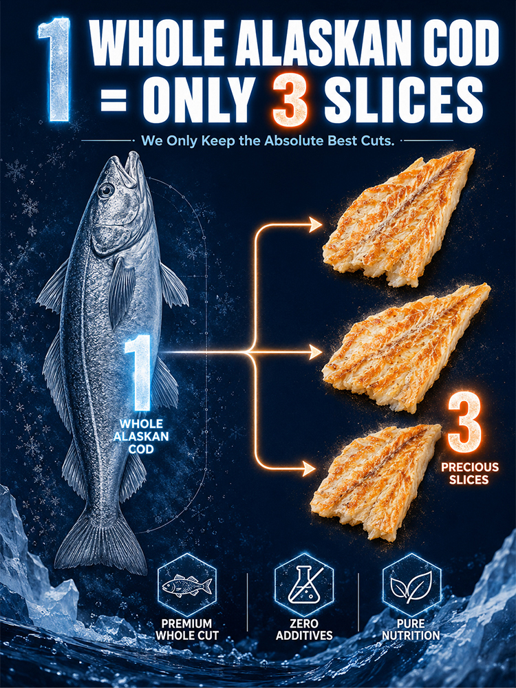 Ultimate Fresh Taste！Alaskan Boneless Grilled Cod Rich in Natural Deep-Sea Fish Oil