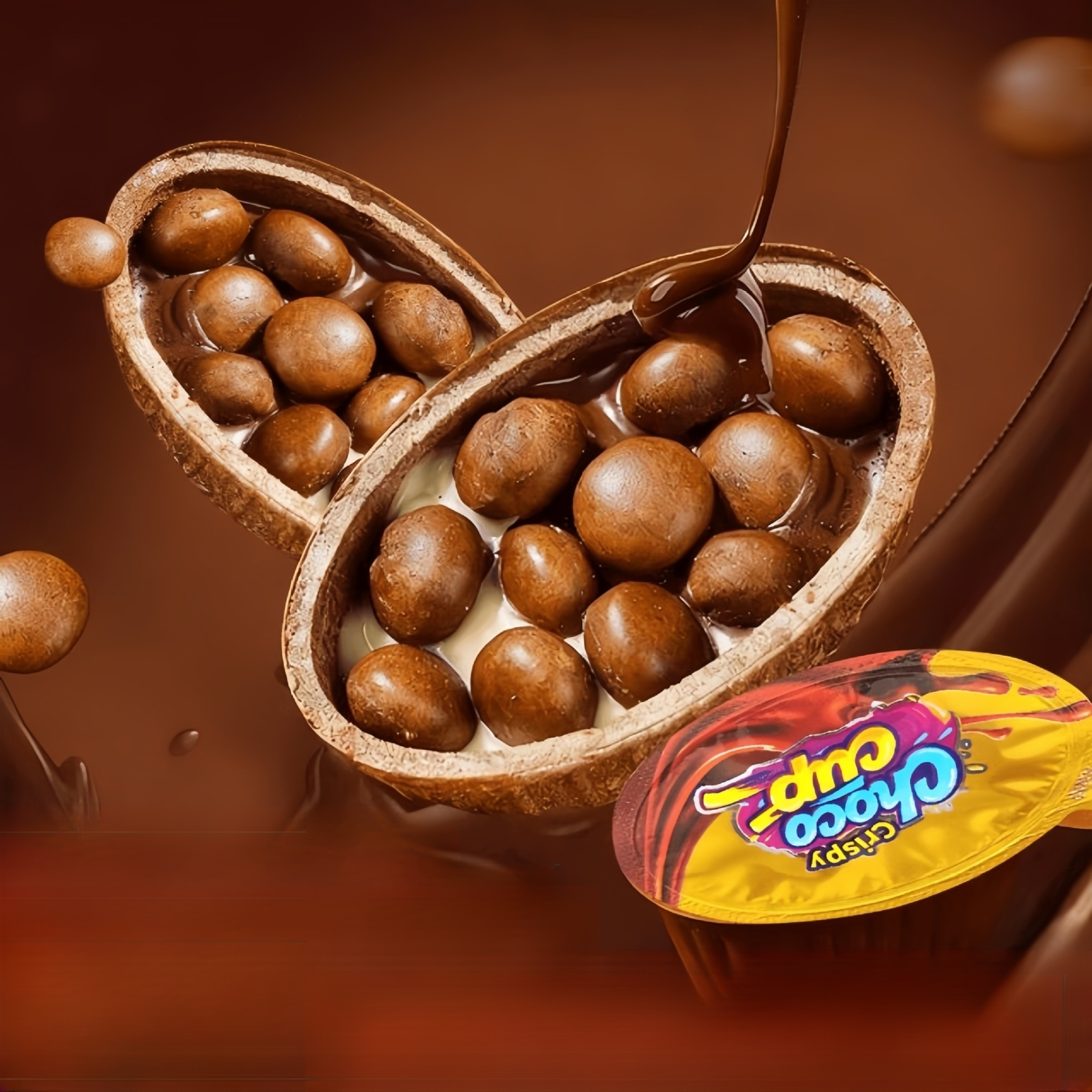 【80 Billion Prebiotics】Popular Prebiotic Chocolate Crispy Tart ❤ 0 Trans Fat,Low Calorie