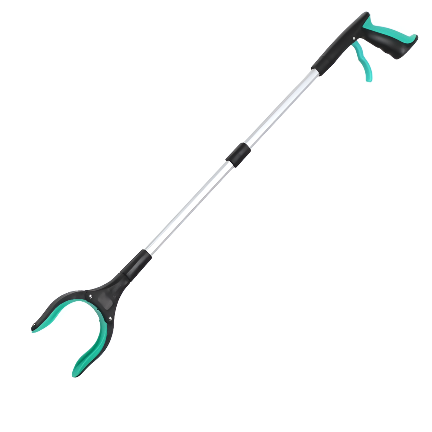 Foldable garbage clamp thickened aluminum alloy garbage picking sanitation clamp picking up objects 