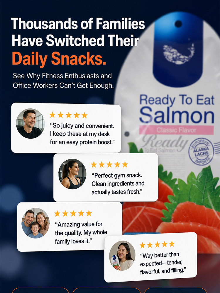 Love at First Bite! Exclusive Wood-Smoked Wild Alaskan Salmon, An Irresistible Flavor Storm