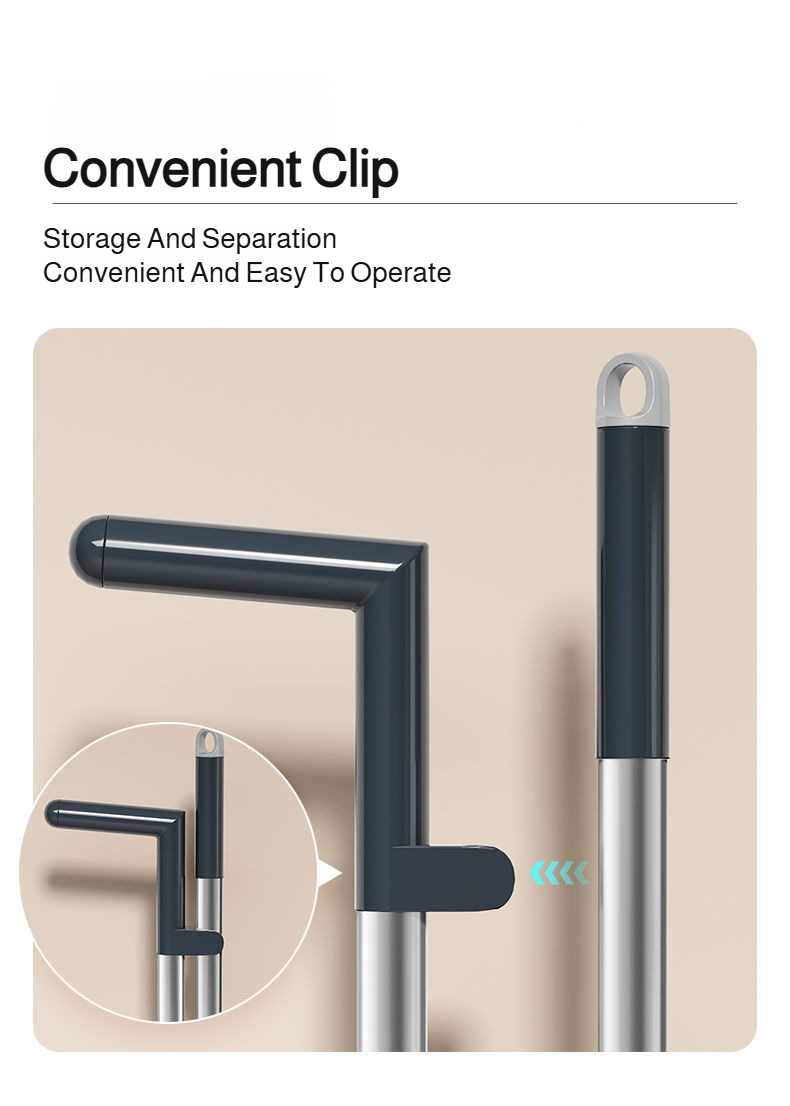 Modern broom and dustpan set for daily cleaning tasks