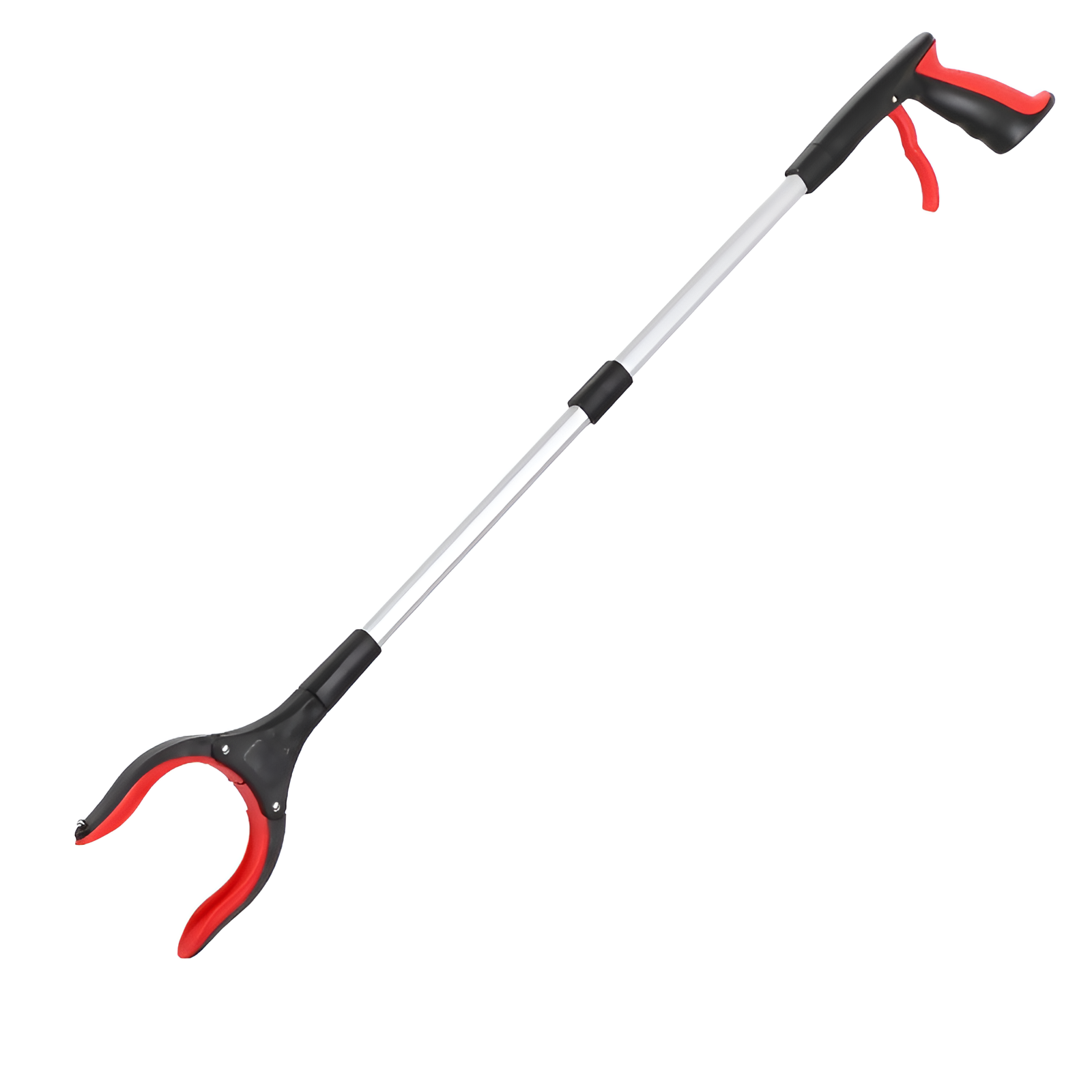 Foldable garbage clamp thickened aluminum alloy garbage picking sanitation clamp picking up objects 