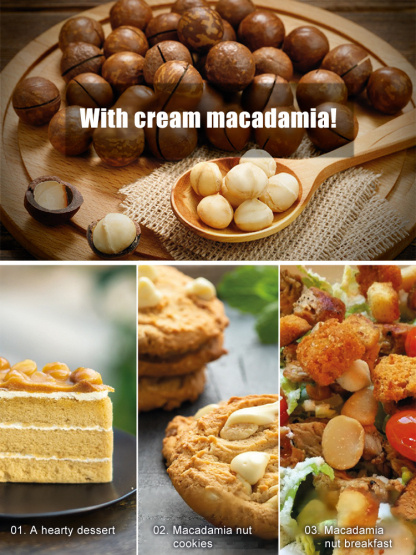 [BOGO: Family Size Jars] Thin-shell Creamy Macadamias | Natural & Healthy | Today's Special Only!