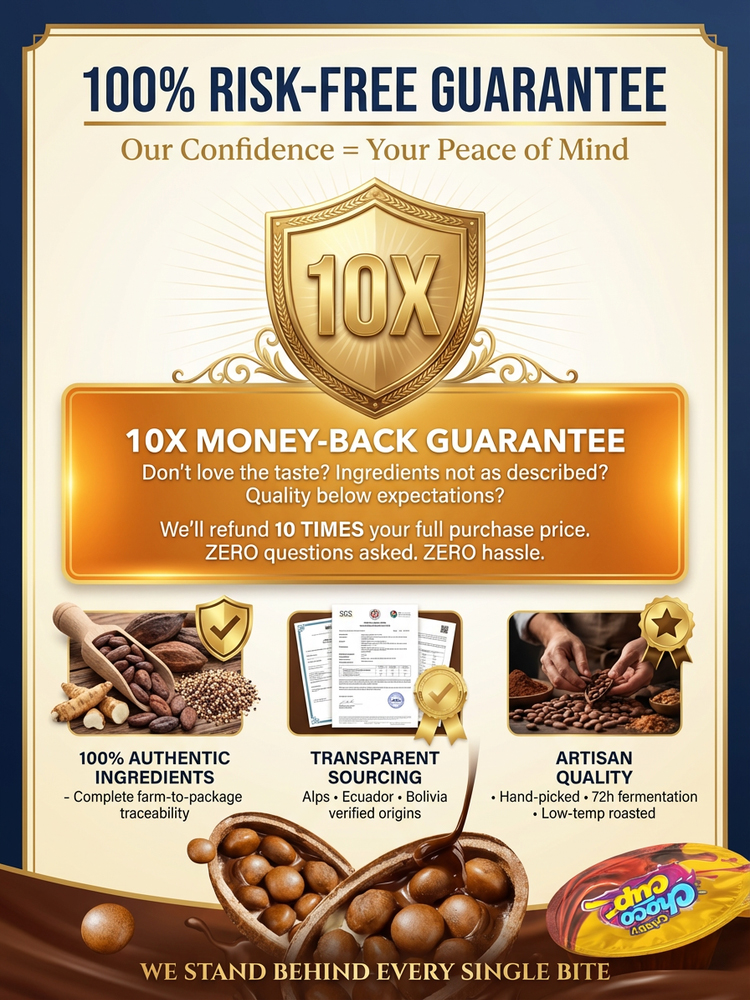 【80 Billion Prebiotics】Popular Prebiotic Chocolate Crispy Tart ❤ 0 Trans Fat,Low Calorie