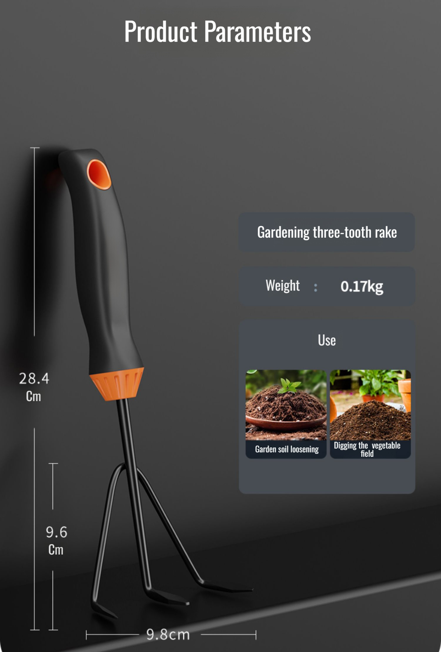 Transplanting tools for succulents and small plants