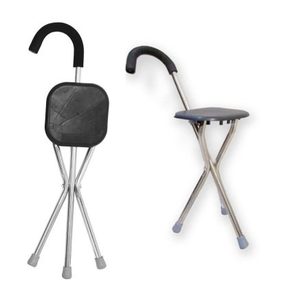 German walking stick with seat